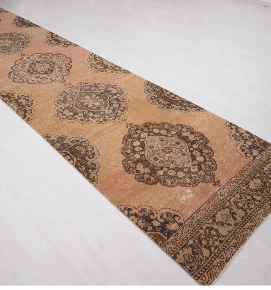 Warm Peach Turkish Runner