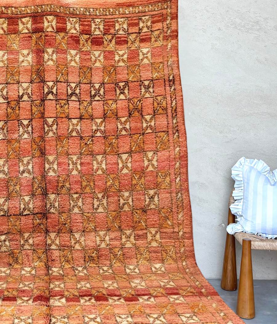 Golden Blush | Moroccan rug