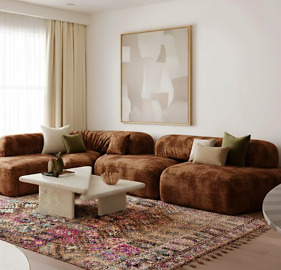 Moroccan Souk | Large Vintage rug
