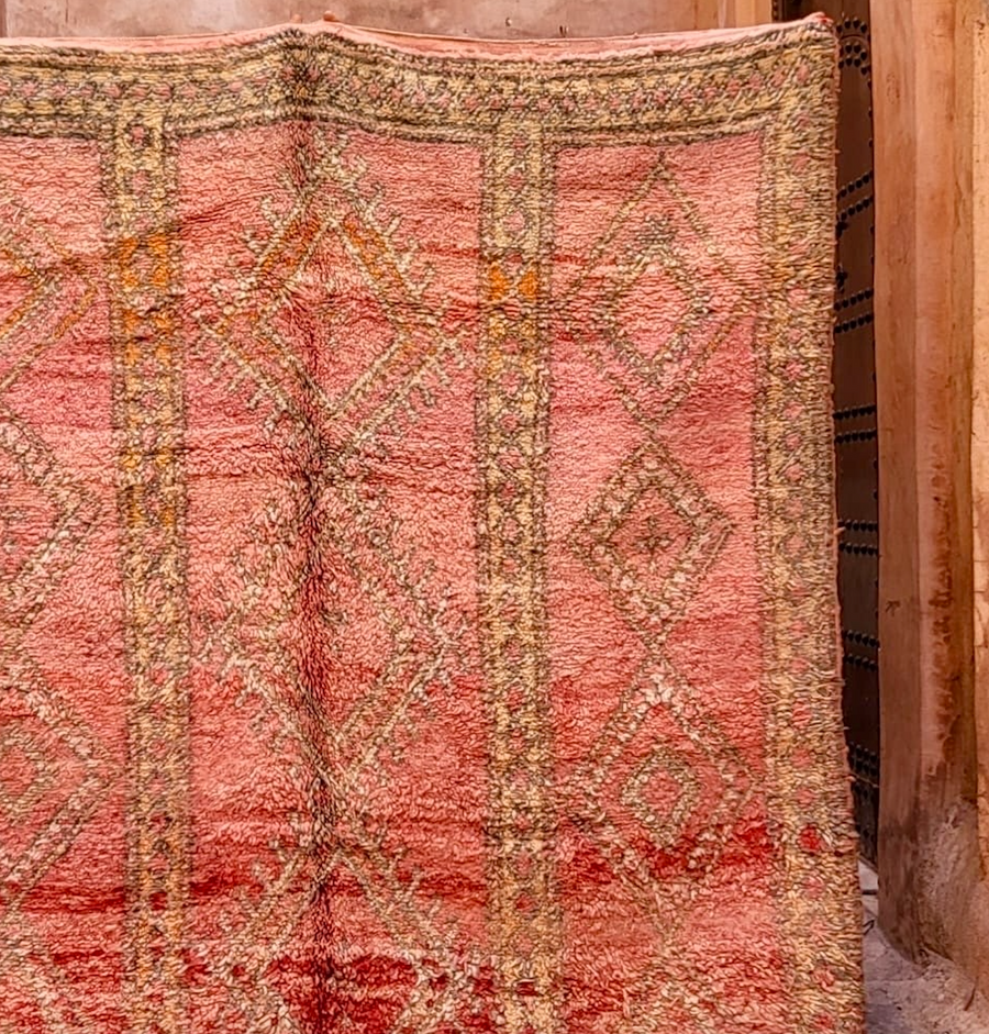 Village berbère | Tapis vintage marocain 