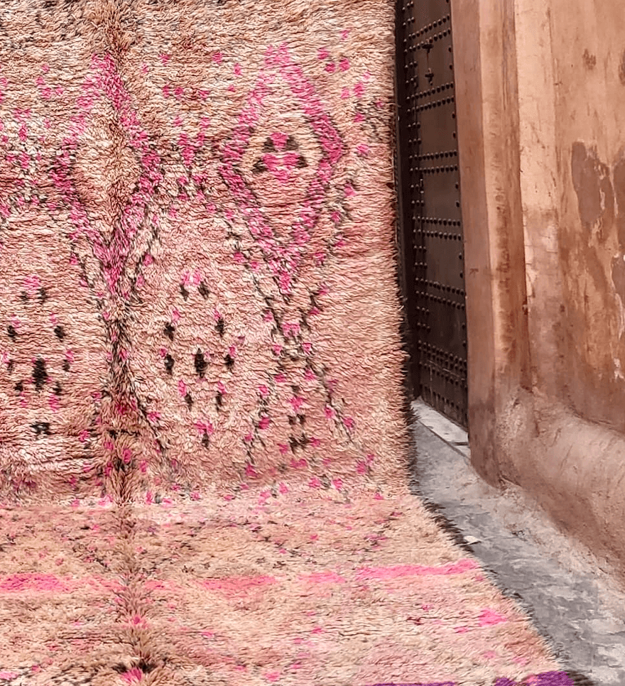 Moroccan vintage rug