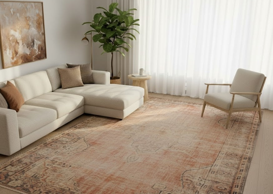 Turkish Sands vintage rug