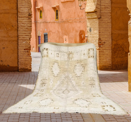 Desert Neutrals | Moroccan vintage rug