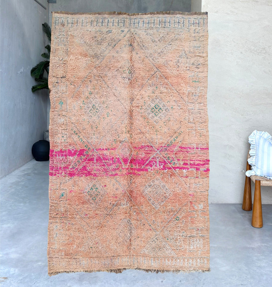 Peach & Pink | Moroccan Vintage rug