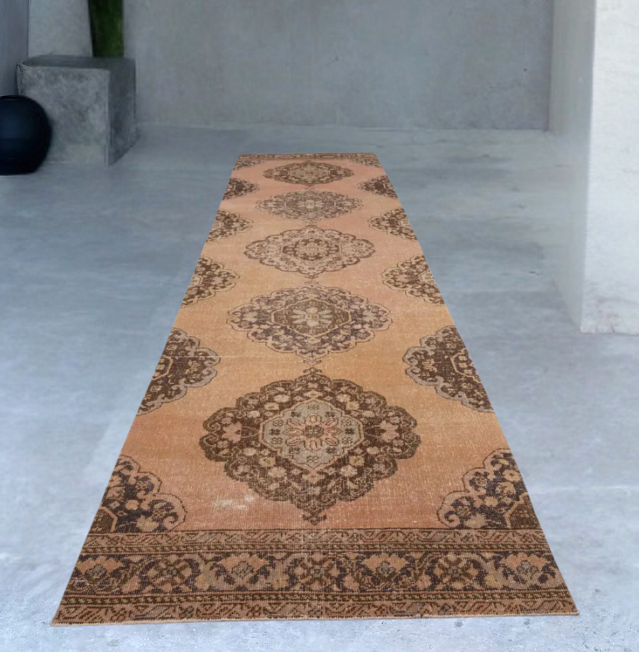Warm Peach Turkish Runner