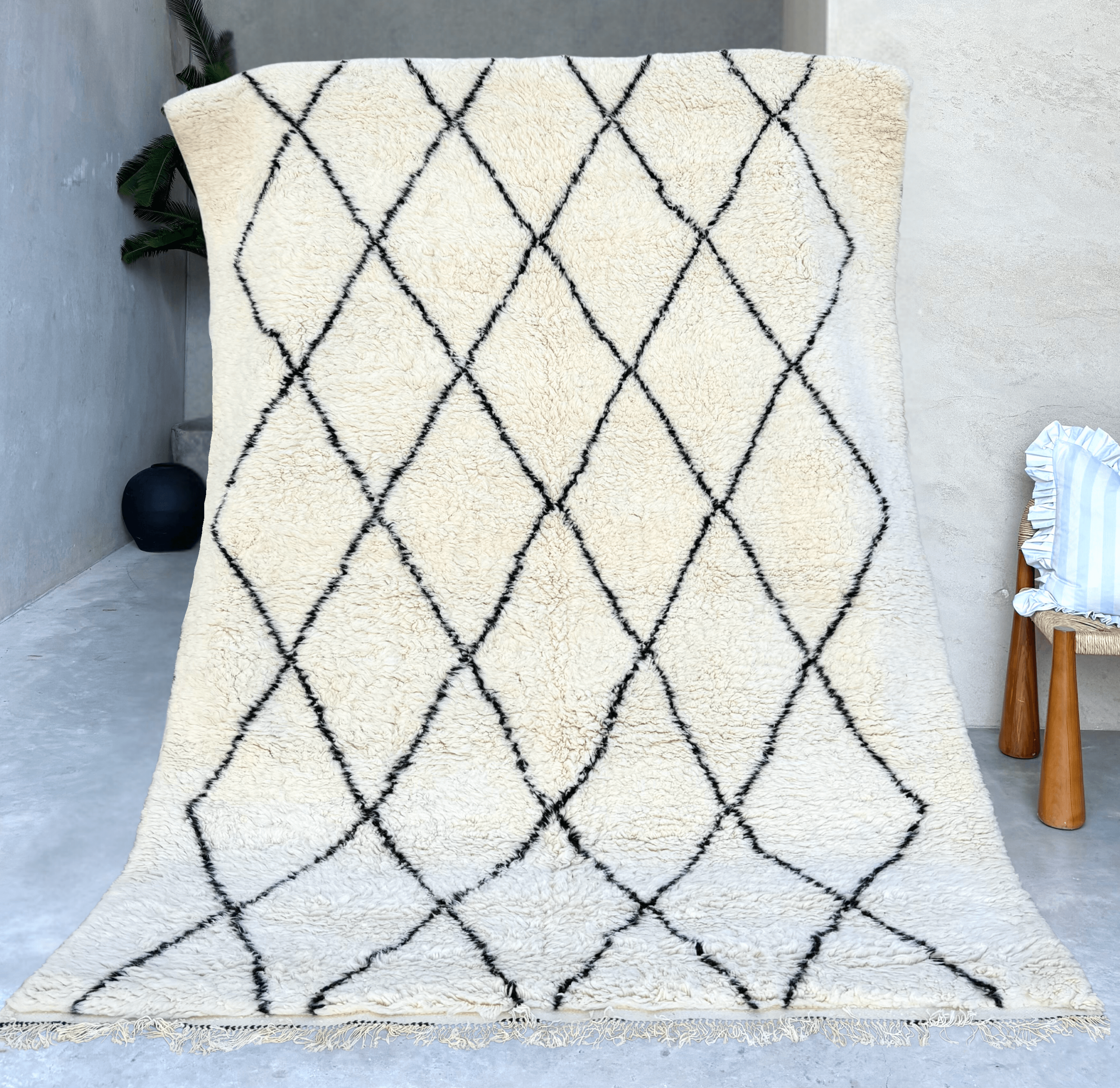 Aztec House | Moroccan Beni Ourain Rug | Boho homewares Australia