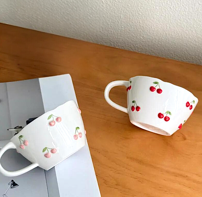 Tazas de café pintadas a mano | Hacer un pedido