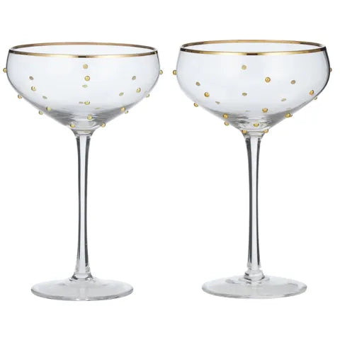 Sparkle Gimlet Glasses | Set of 2