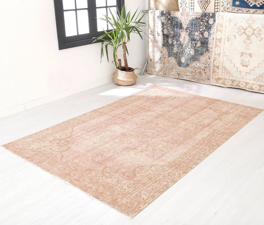 Warm Blush vintage rug