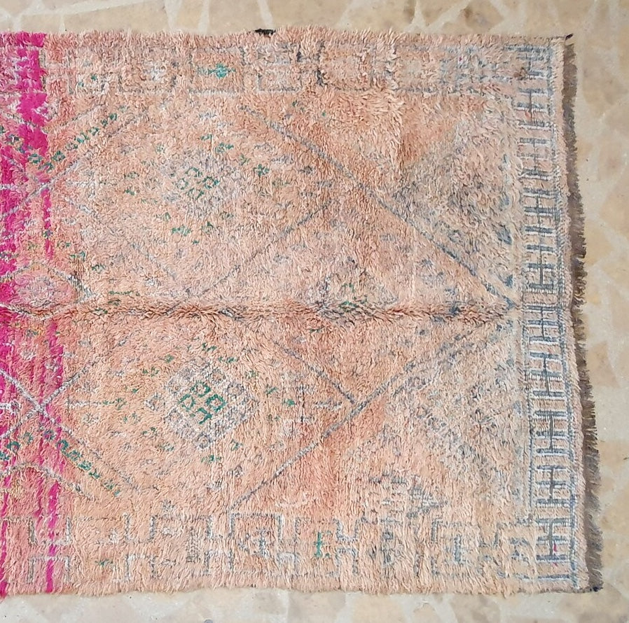 Peach & Pink | Moroccan Vintage rug