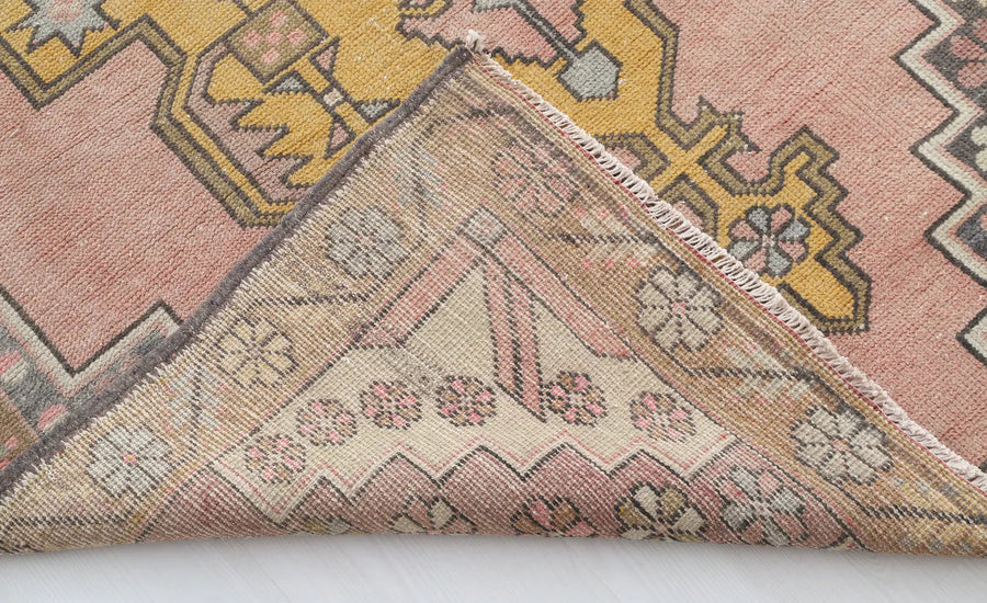 Turkish Pastels vintage rug