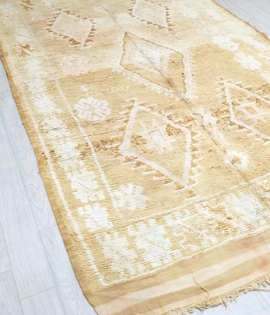 Golden Sands | Moroccan vintage rug