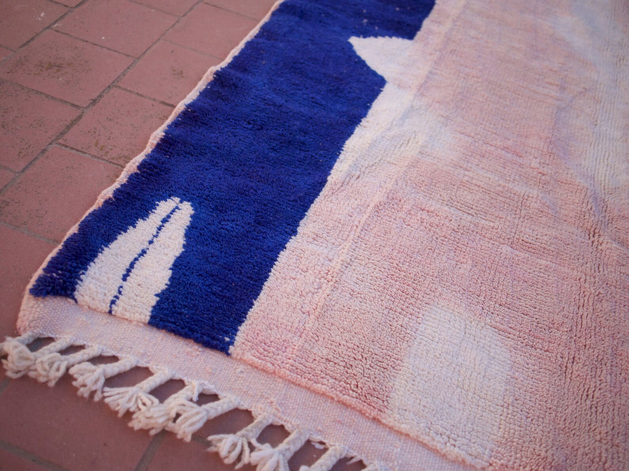 Pastel Abstract | Moroccan Beni rug