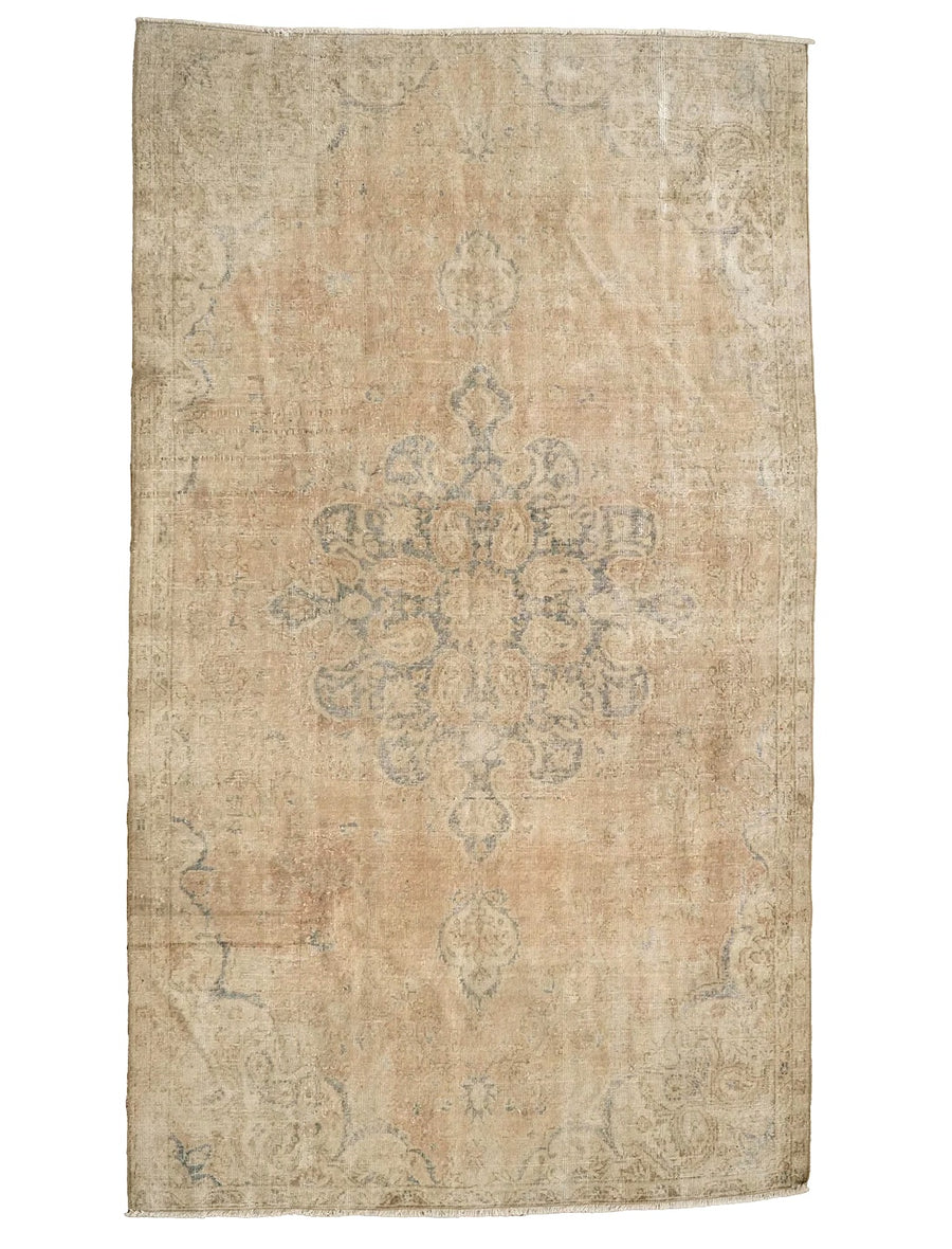 Warm Sands Turkish vintage rug