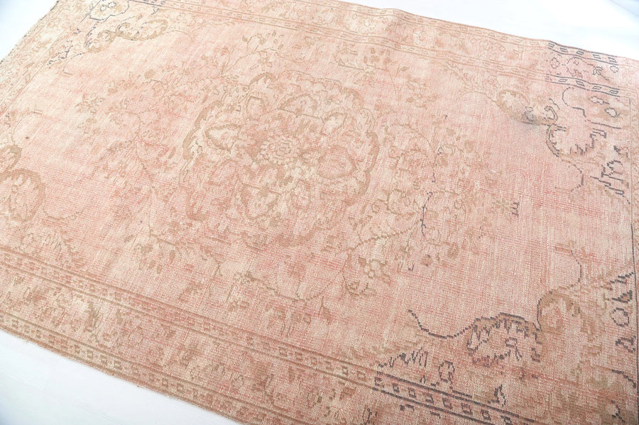 Blush Anatolian vintage rug