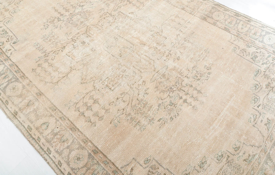 Turkish Peach vintage rug