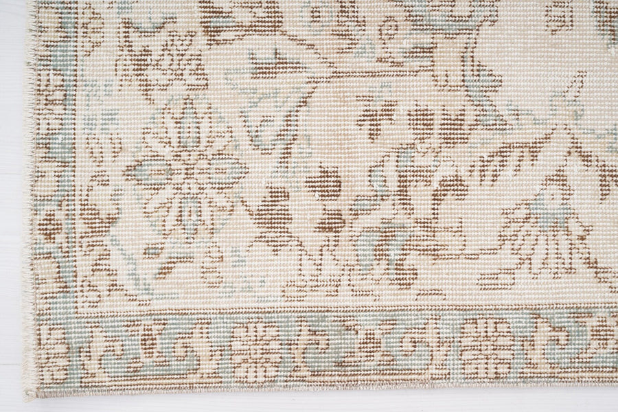 Pastel & Cream Turkish Rug