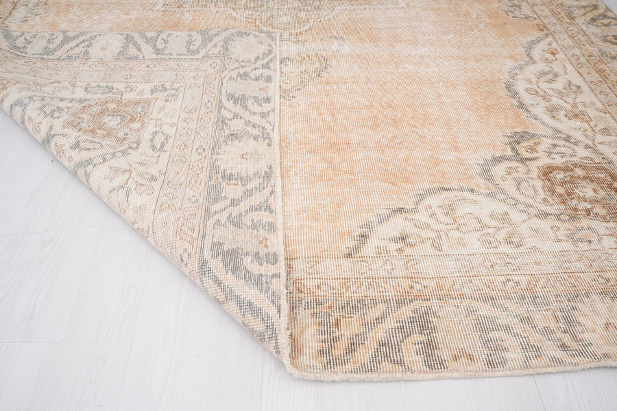 Soft Peach vintage rug