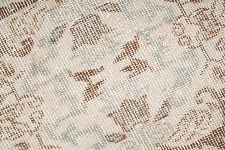 Pastel & Cream Turkish Rug