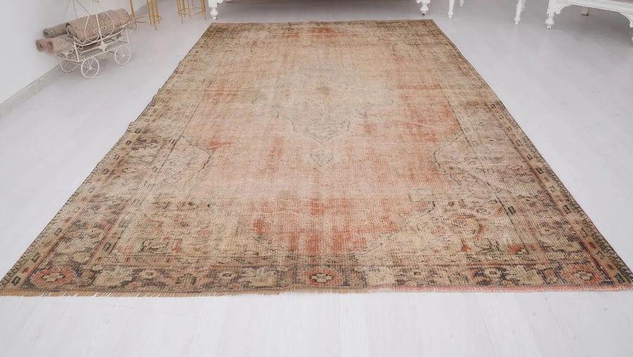 Burnt Peach | Vintage Rug