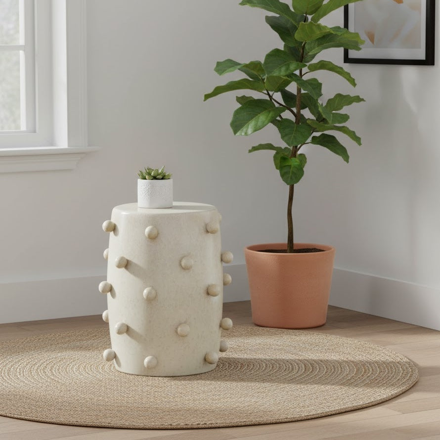 Taburete Apollo de madera | Encalar