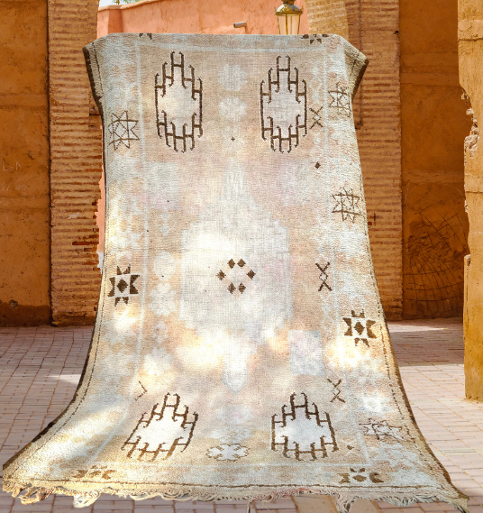 Sables de l'Atlas | Tapis vintage marocain 