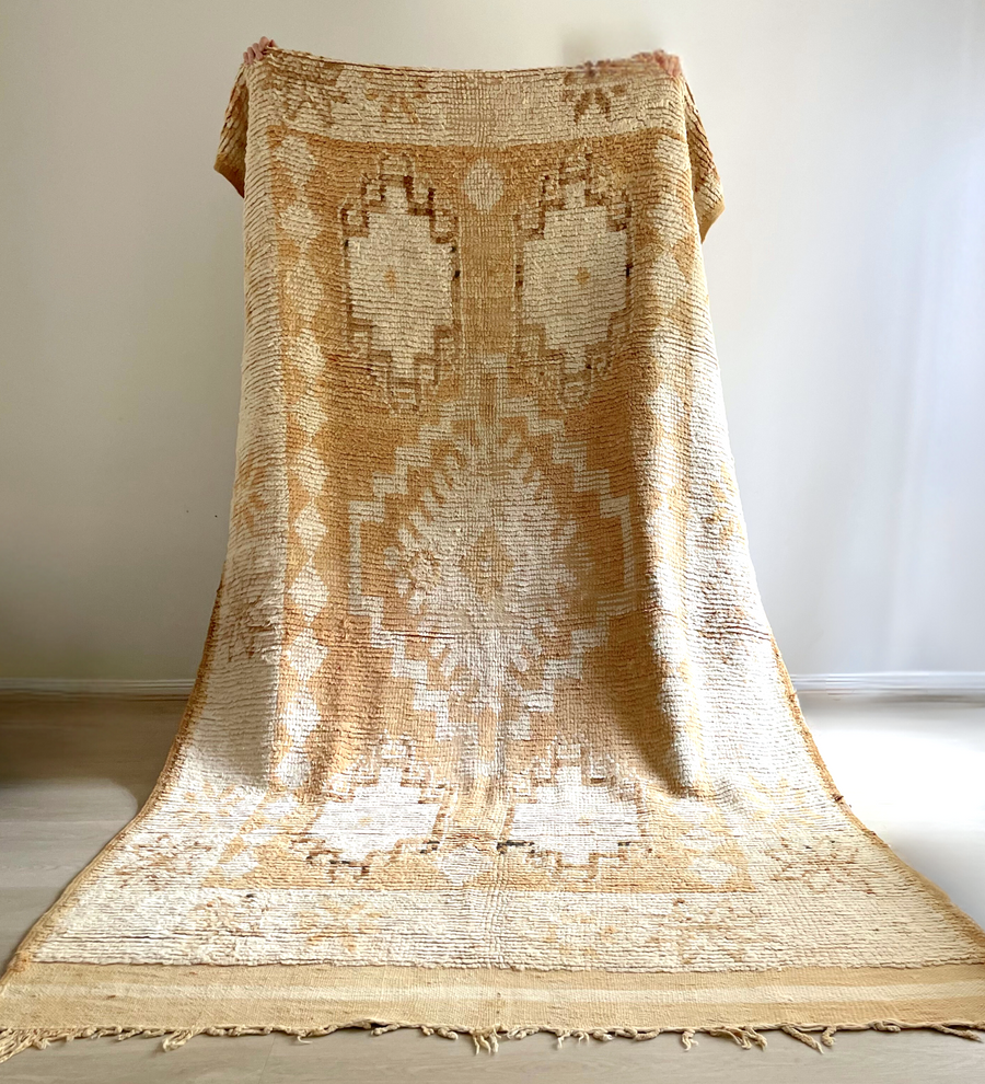 Creamy Sands | Moroccan rug