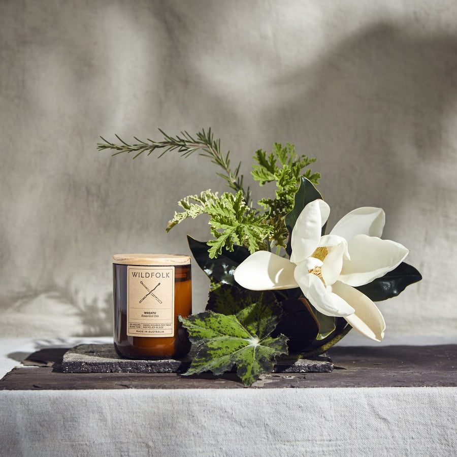 wildfolk soy scented candles Australia
