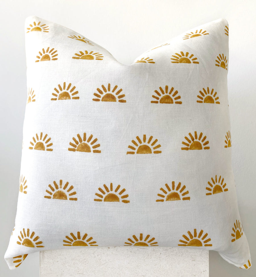 sun block printed cushion